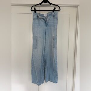 Frame Denim Light Blue Flare Jeans